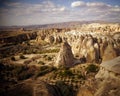 Unearthly landscape of Cappadocia