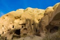 Cappadocia valley caves in rock formations