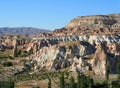 Cappadokia mountains Royalty Free Stock Photo