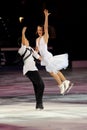 Cappellini e Lanotte at 2011 Golden Skate Award Royalty Free Stock Photo