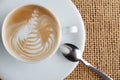 Cappuccino coffee cup Royalty Free Stock Photo