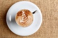 Cappuccino coffee cup Royalty Free Stock Photo