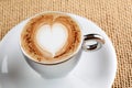 Cappuccino coffee cup Royalty Free Stock Photo