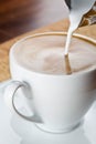 Cappuccino coffee cup Royalty Free Stock Photo