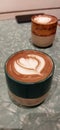 Cappuccino Heart mugs