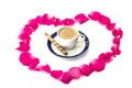 Cappuccino Mug At Heart Center From Lobes