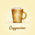 Cappuccino triangular logo