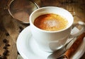 Cappucino Cup Coffee Royalty Free Stock Photo