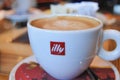 Cappucino - Illy Coffee Royalty Free Stock Photo