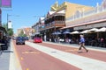 Cappucino Strip, Fremantle, Perth, Western Australia Royalty Free Stock Photo