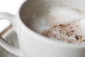 Cappucino swallow DOF Royalty Free Stock Photo