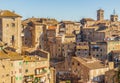 The wonderful medieval town of Caprarola. Italy