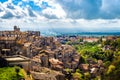 Caprarola latium village panorama - landscapes Viterbo province - Italy