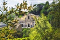 Caprarola - Viterbo - Italy - The Santa Teresa church through the tree branches