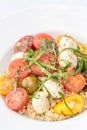 Caprese Quinoa Salad Royalty Free Stock Photo