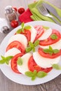 Caprese salad Royalty Free Stock Photo