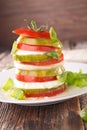 Caprese salad Royalty Free Stock Photo