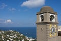 Capri clock Royalty Free Stock Photo