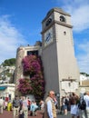Capri Clocktower Royalty Free Stock Photo