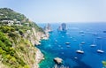 Capri, Faraglioni Royalty Free Stock Photo