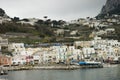 Capri harbour scenic view Royalty Free Stock Photo