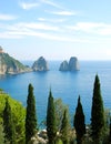 Capri island Royalty Free Stock Photo