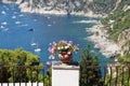 Capri island in a beautiful summer day Royalty Free Stock Photo