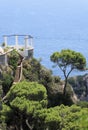 Capri island in a beautiful summer day Royalty Free Stock Photo