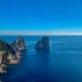 Capri Island in Italy Royalty Free Stock Photo