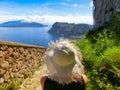 Capri island, Italy, near Naples. Royalty Free Stock Photo