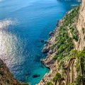 Capri Island in Italy Royalty Free Stock Photo