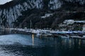 Marina Grande port -island view from a ferryboat