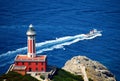 Capri lighthouse italy