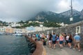 Capri port Royalty Free Stock Photo