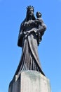 Capri - Statua di Santa Maria del Soccorso a Villa Jovis