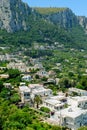 Capri town view Royalty Free Stock Photo