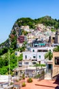 Capri town view Royalty Free Stock Photo