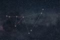 Capricorn Constellation. Zodiac Sign Capricorn constellation lin