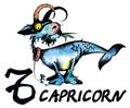 Capricorn illustration