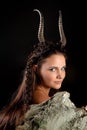 Capricorn woman Royalty Free Stock Photo