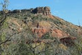 Rocky promontory palo duro canyon