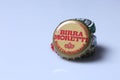 Caps of beer and beverage Royalty Free Stock Photo