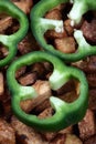 Capsicum ring Royalty Free Stock Photo