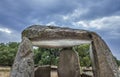 Capstone or table at Dolmen of La Lapita site, Barcarrota, Spain