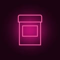 capsule of drugs icon. Elements of Web in neon style icons. Simple icon for websites, web design, mobile app, info graphics