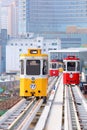 Capsule train in Busan, South Korea