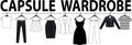 Capsule wardrobe graphic banner