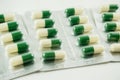 Capsules of medicines Royalty Free Stock Photo