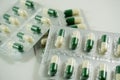 Capsules of medicines Royalty Free Stock Photo
