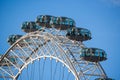 Capsules of one of the main attractions along the Thames River